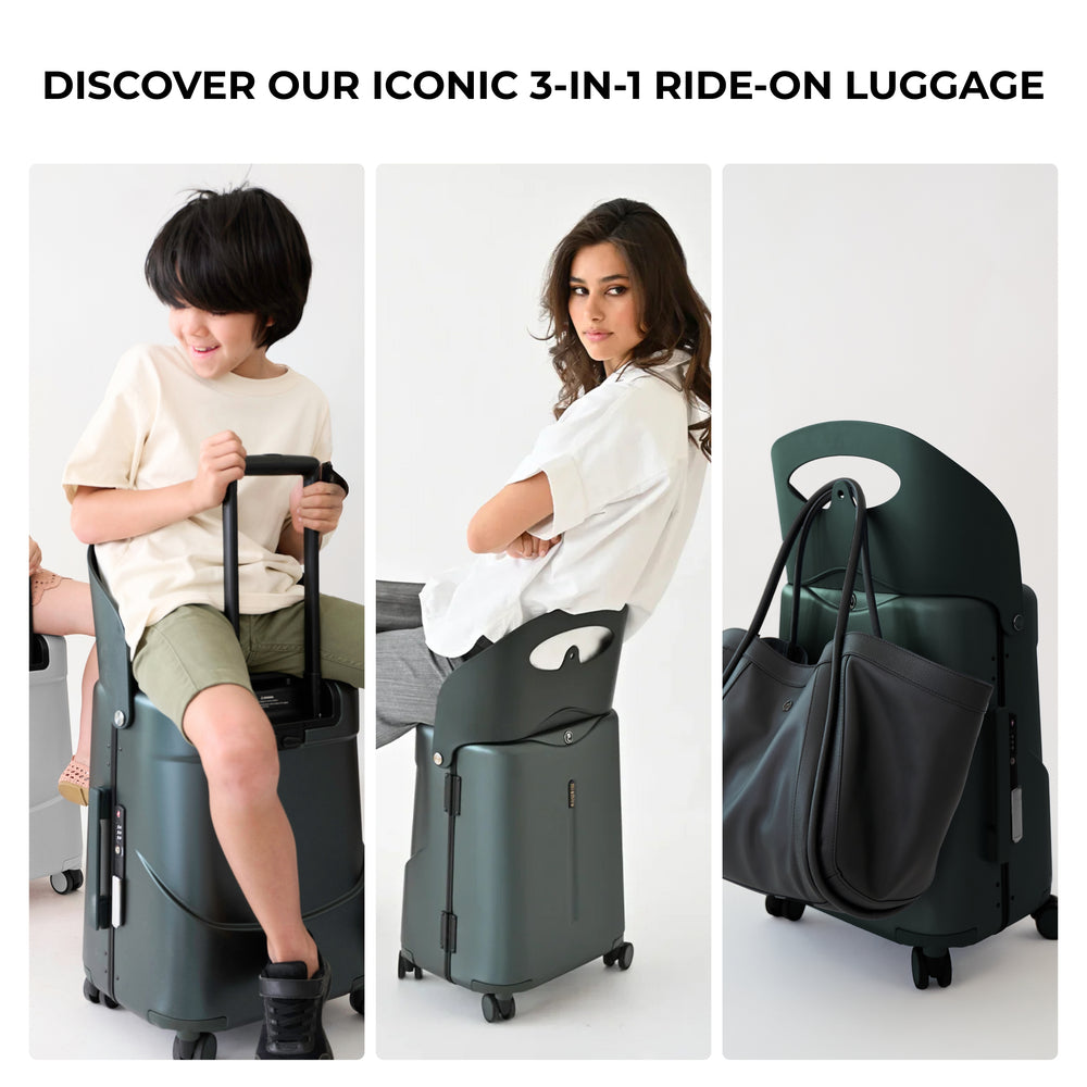 MiaMily Carry On Luggage – The First Ride-On Suitcase & Luggage for ...