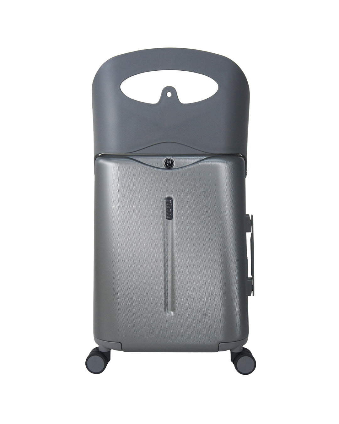 MiaMily Carry On suitcase with built-in seat for kids and adults