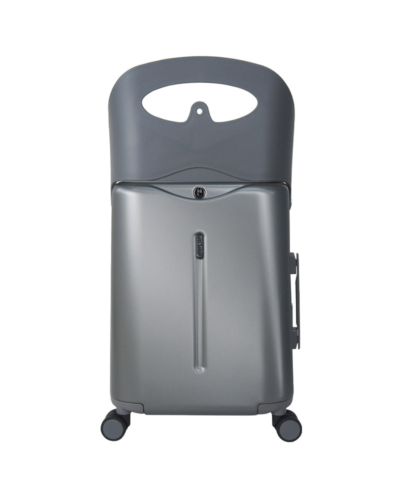 MiaMily Carry On suitcase with built-in seat for kids and adults