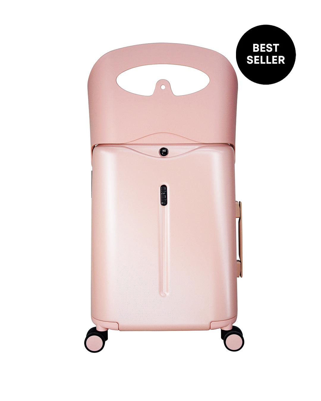 MiaMily Carry On suitcase with built-in seat for kids and adults