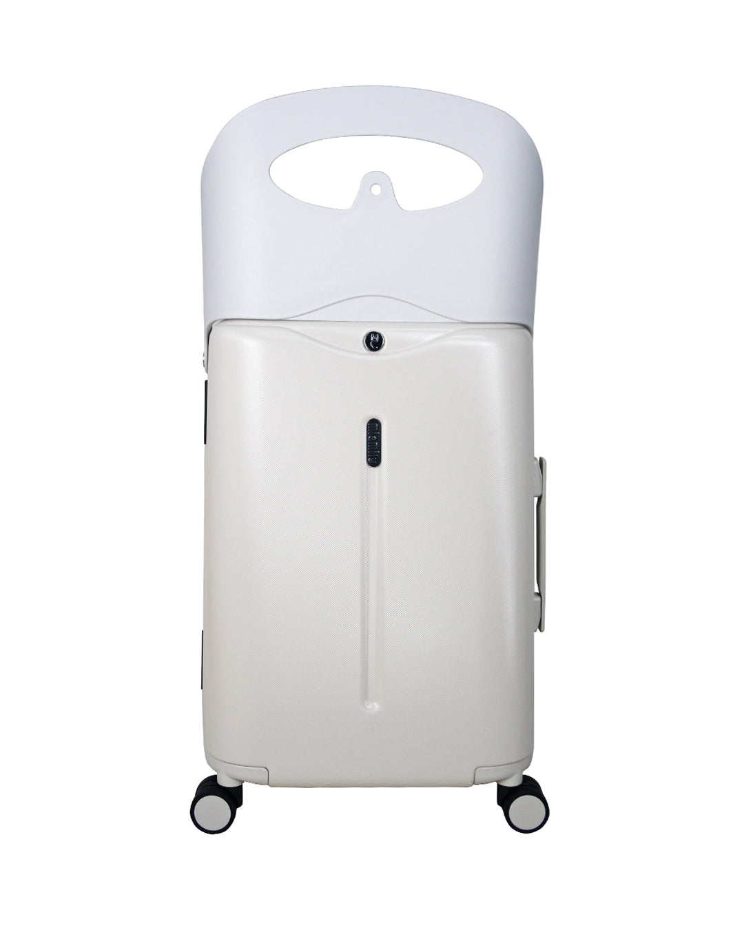 MiaMily Carry On suitcase with built-in seat for kids and adults