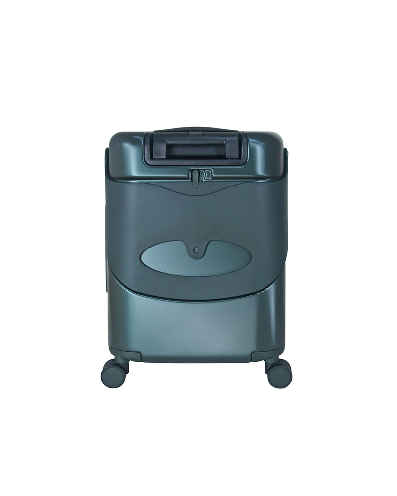 MiaMily Carry On suitcase with built-in seat for kids and adults