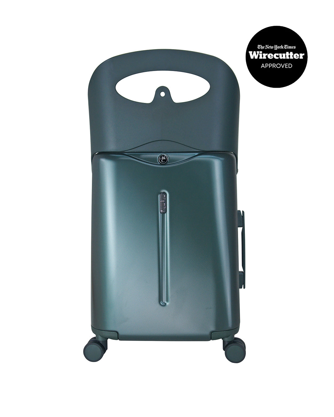 MiaMily Carry On suitcase with built-in seat for kids and adults